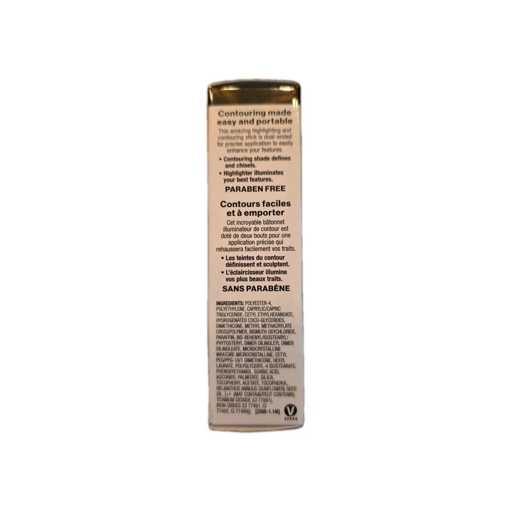 Wet n Wild MegaGlo Dual-Ended Contour Stick, Medium/Tan 752A, 0.28 oz